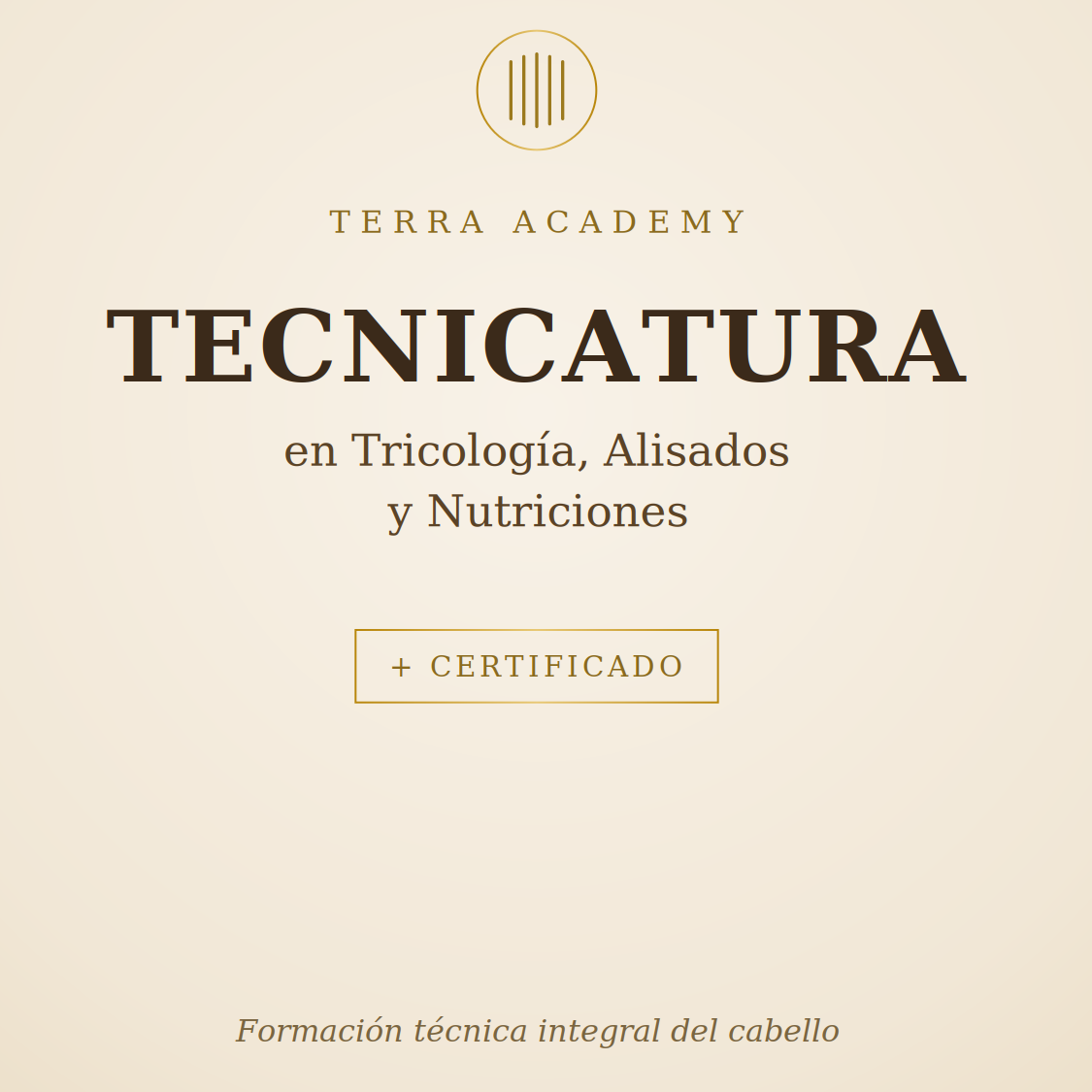 Formación en Alisados y Nutriciones con Tricología Aplicada - programa con certificación