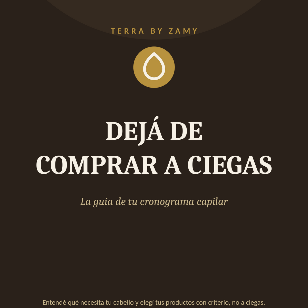 Dejá de comprar a ciegas — La guía de tu cronograma capilar