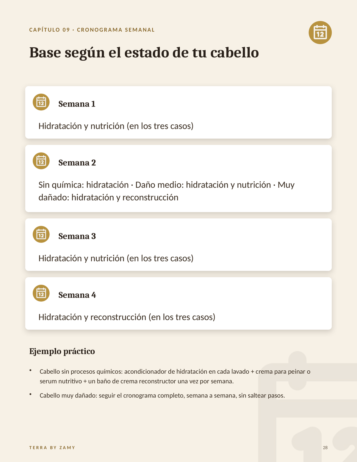 Dejá de comprar a ciegas — La guía de tu cronograma capilar
