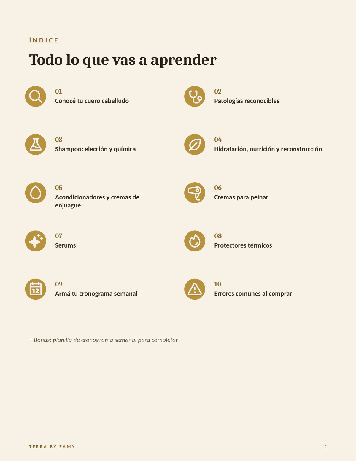 Dejá de comprar a ciegas — La guía de tu cronograma capilar