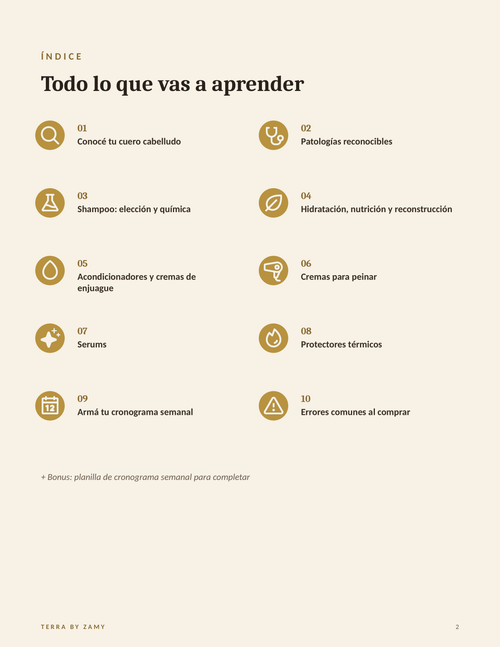 Dejá de comprar a ciegas — La guía de tu cronograma capilar